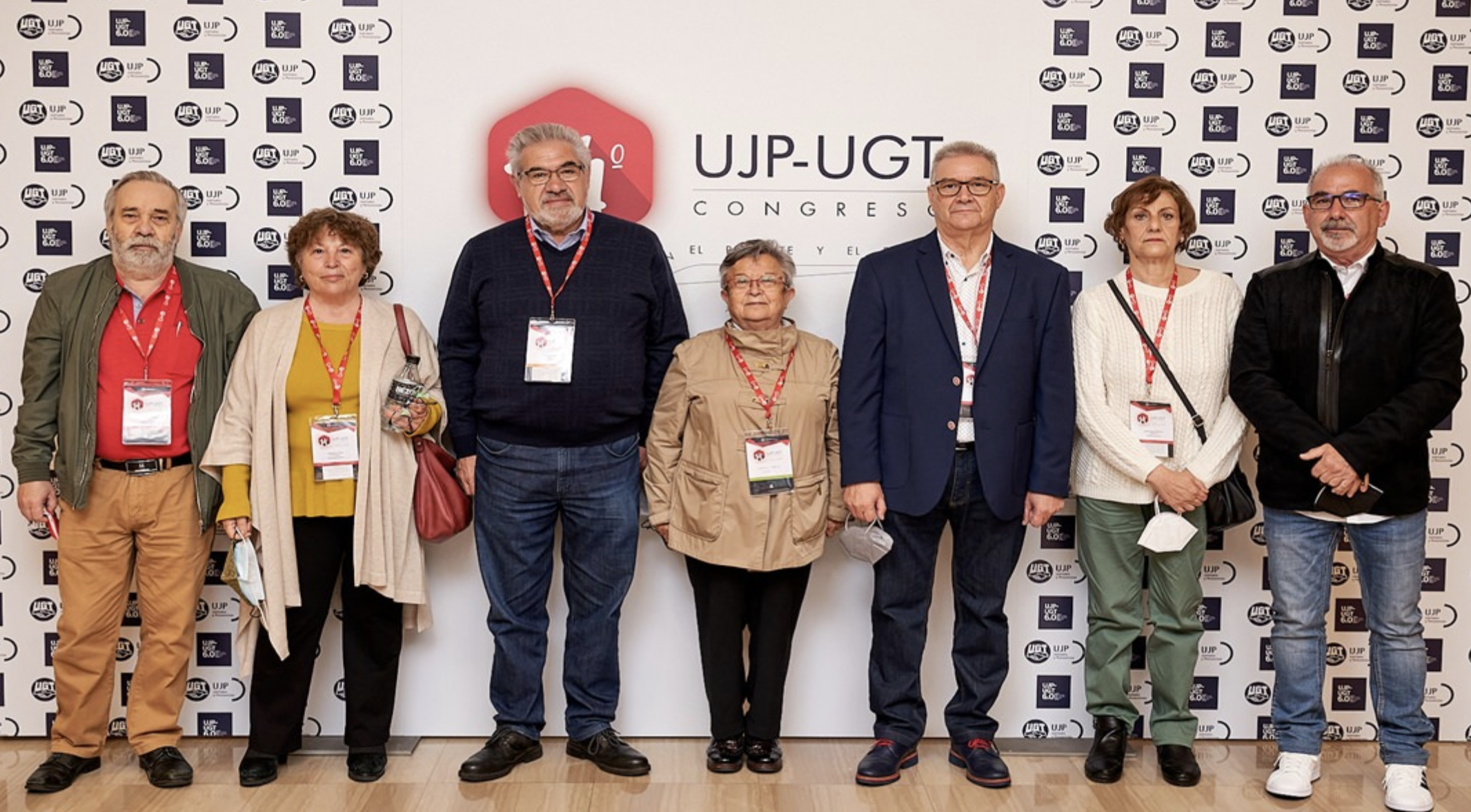 Ejecutiva de UJP-UGT tras el 14º Congreso de la Organización