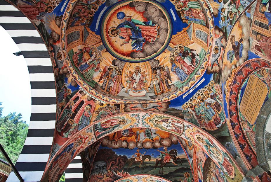 bigstock Rila Monastery Bulgaria    389133037