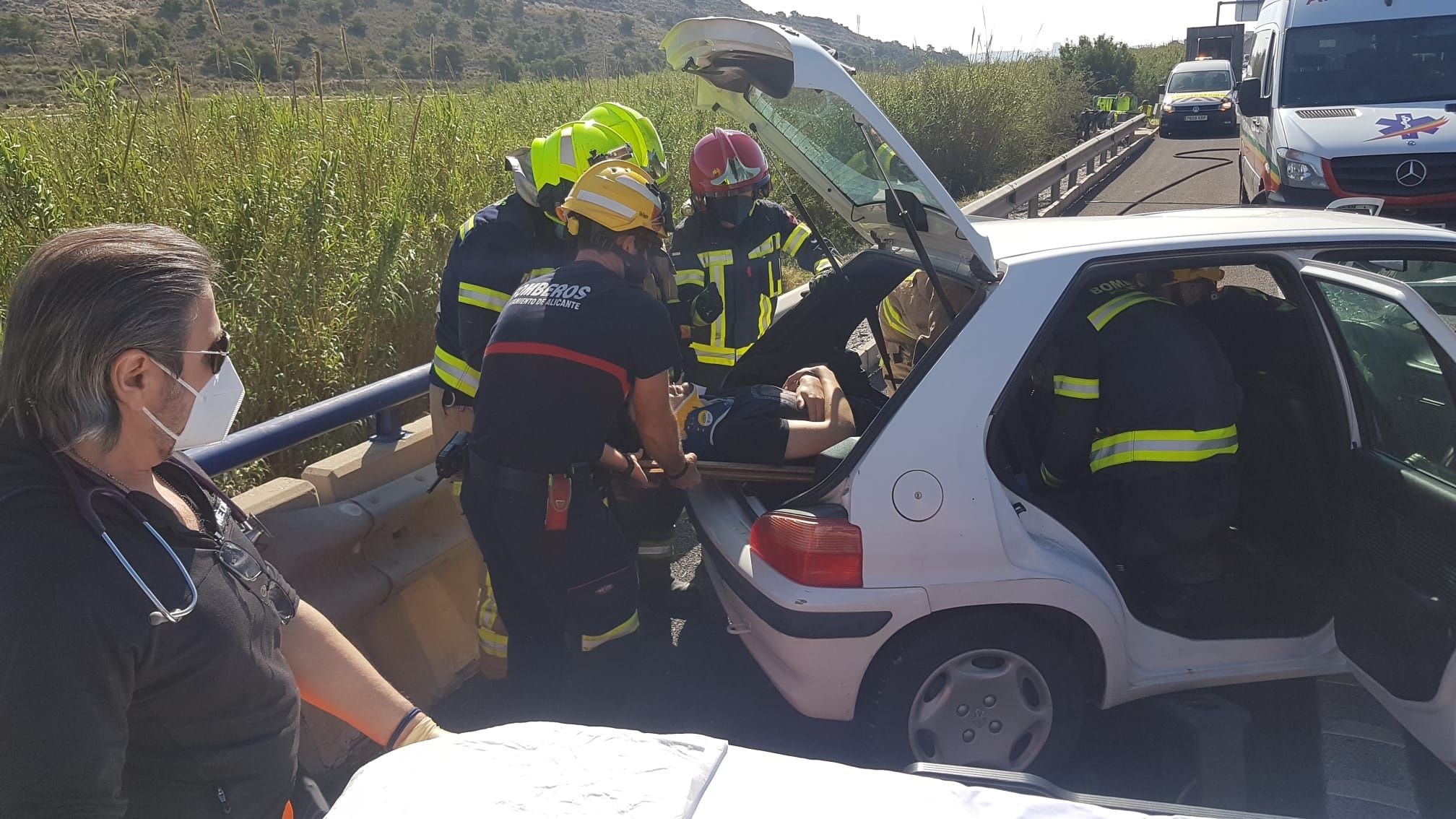 ¿Cómo actuar ante un accidente de tráfico?