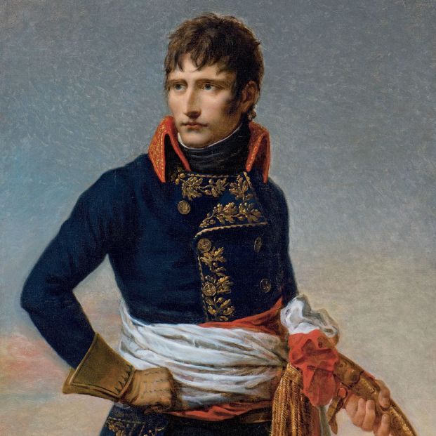 Napoleón en la batalla de Tolón