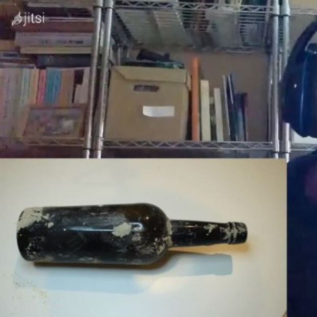Tauste: la visita de Franco conservada en una botella encontrada 53 años después Tauste: la visita de Franco conservada en una botella encontrada 53 años después