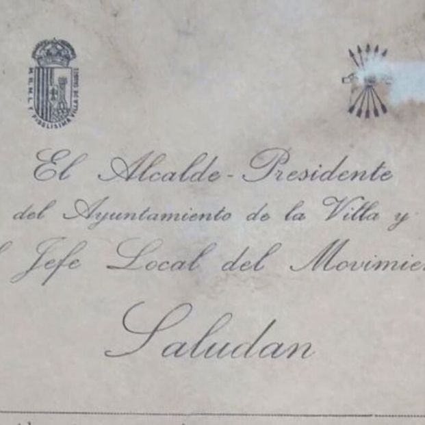 Tauste: la visita de Franco conservada en una botella encontrada 53 años después Tauste: la visita de Franco conservada en una botella encontrada 53 años después