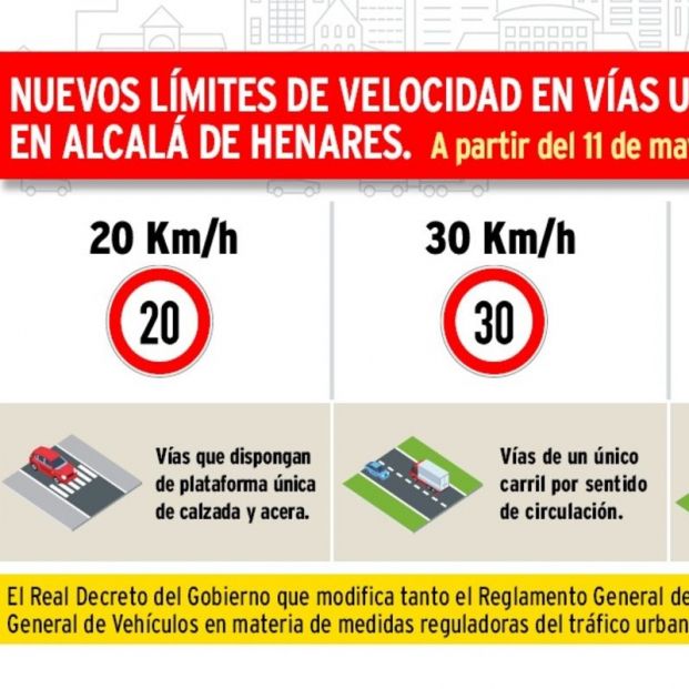 Este martes entra en vigor la limitación a 20 y 30 km/h en todas las vías urbanas. Foto: Europa Press