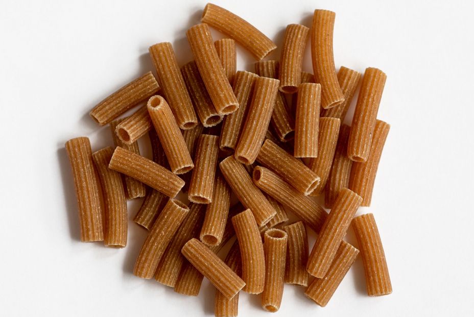 bigstock Raw Whole Grain Brown Pasta On 404104073