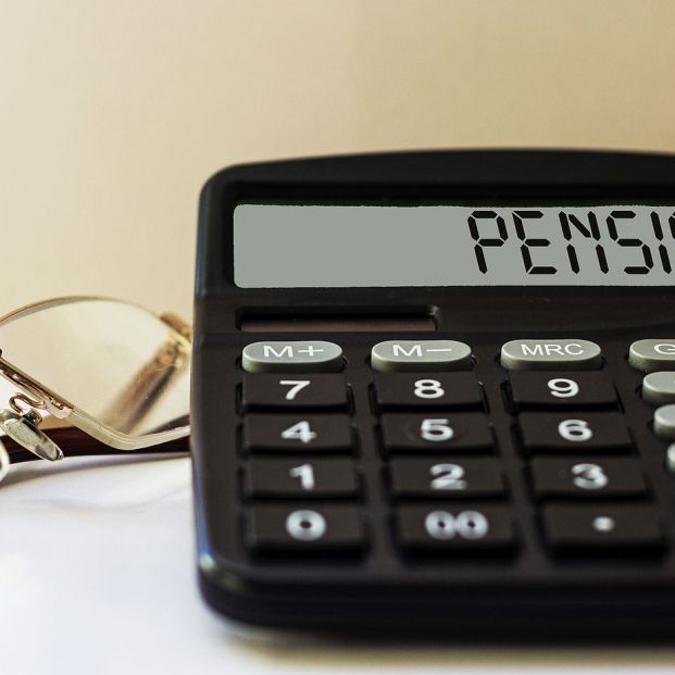bigstock Calculator With The Word Pensi 410210221