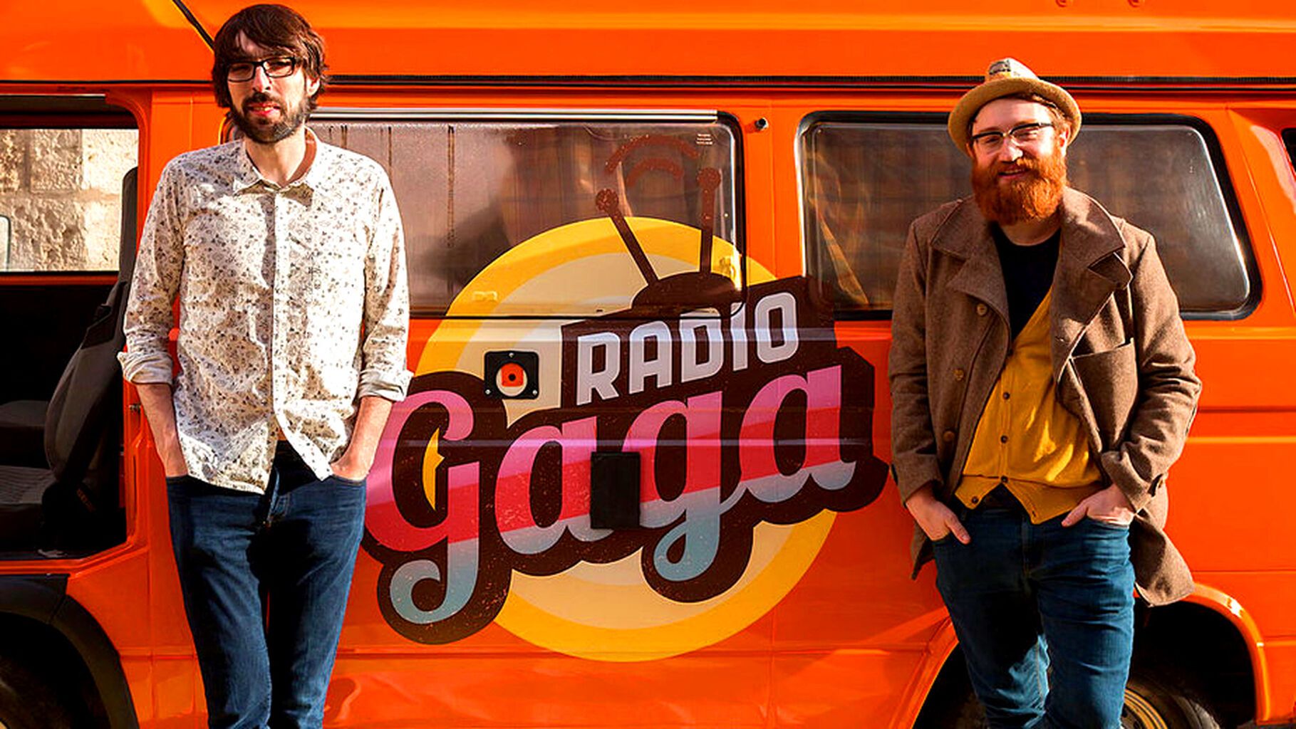 Quique Peinado y Manuel Burque, presentadores de Radio Gaga en Movistar+ (Movistar+)