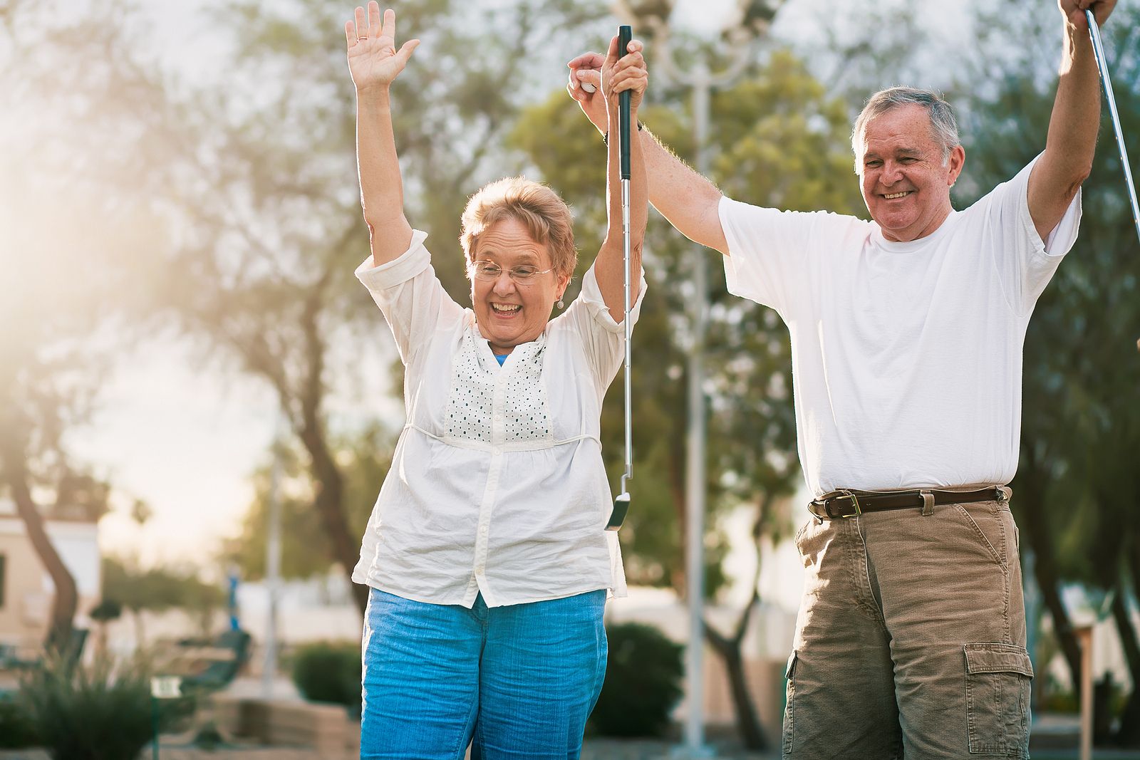 Un estudio descubre los beneficios del Golf para personas con párkinson. Foto: Bigstock 