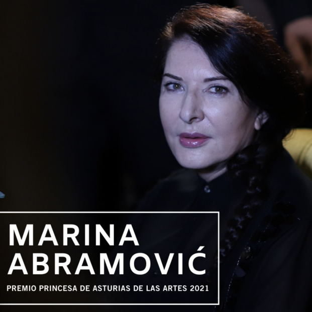 La artista de performance Marina Abramovic, Premio Princesa de Asturias de las Artes 2021. Foto: Twitter
