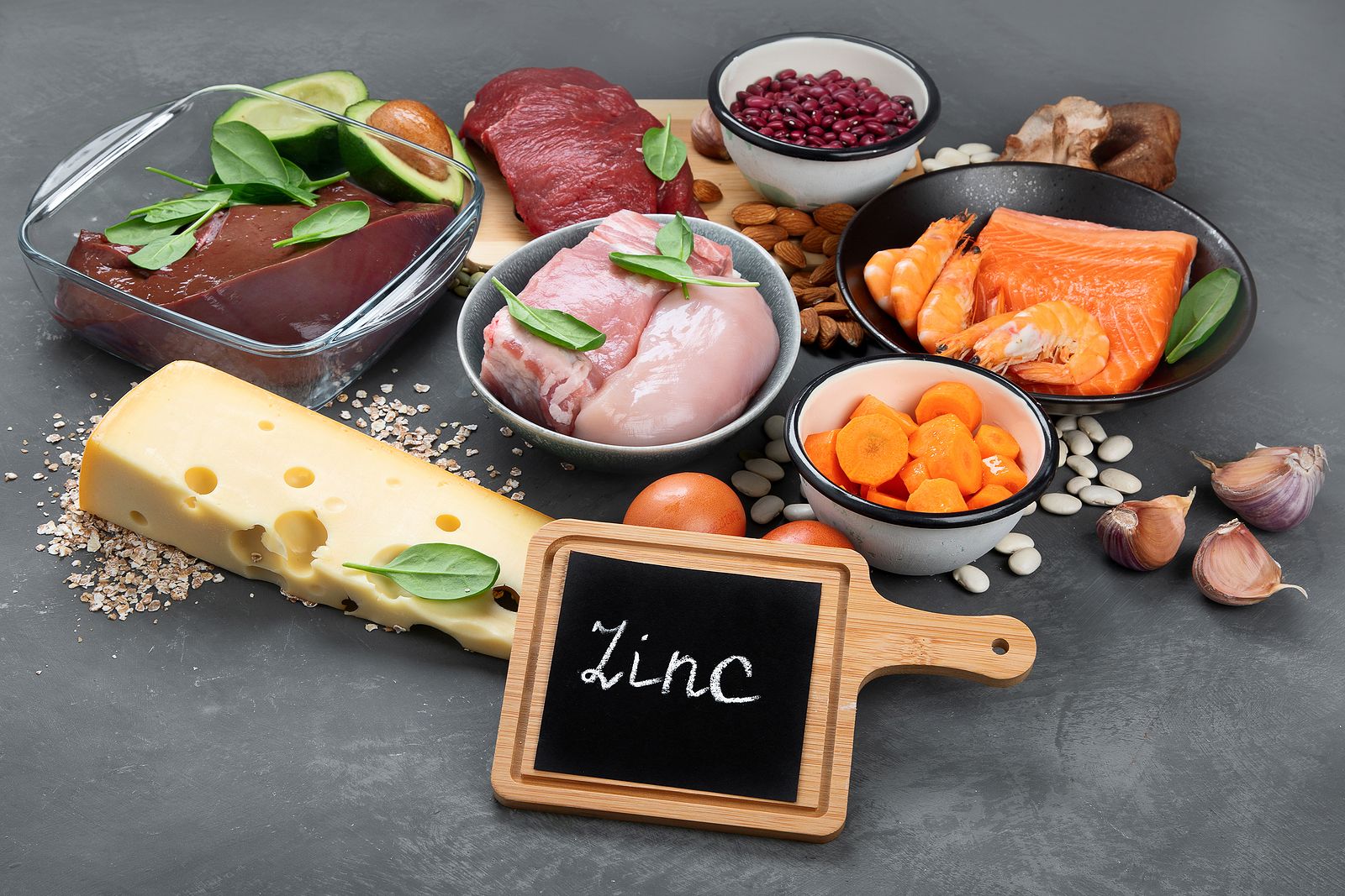 Alimentos ricos en zinc que te ayudan a combatir el cansancio. Foto: bigstock