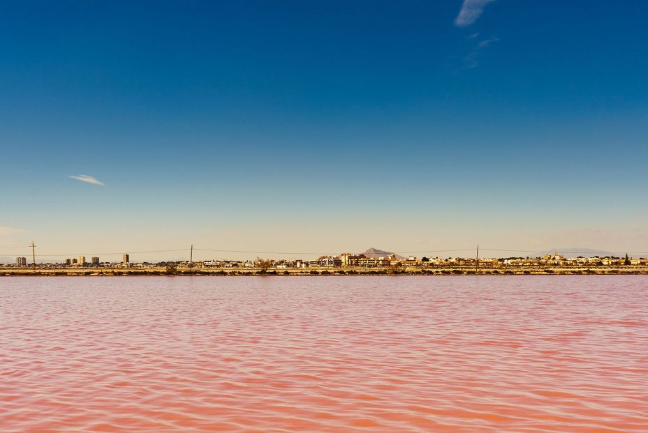 bigstock Pink Water Salt Pool In Region 419790661