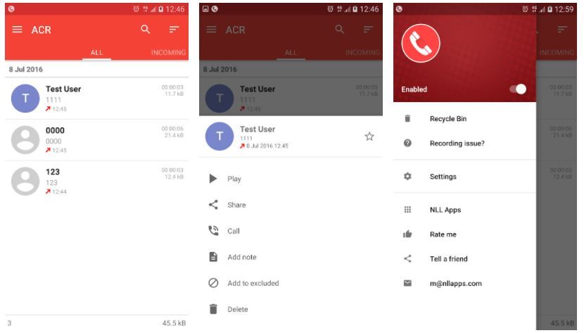 App ACR Call Recorder