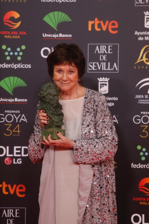 EuropaPress 2615480 actriz julieta serrano posa goya mejor actriz reparto papel dolor gloria