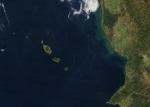 Islas Marias MODIS