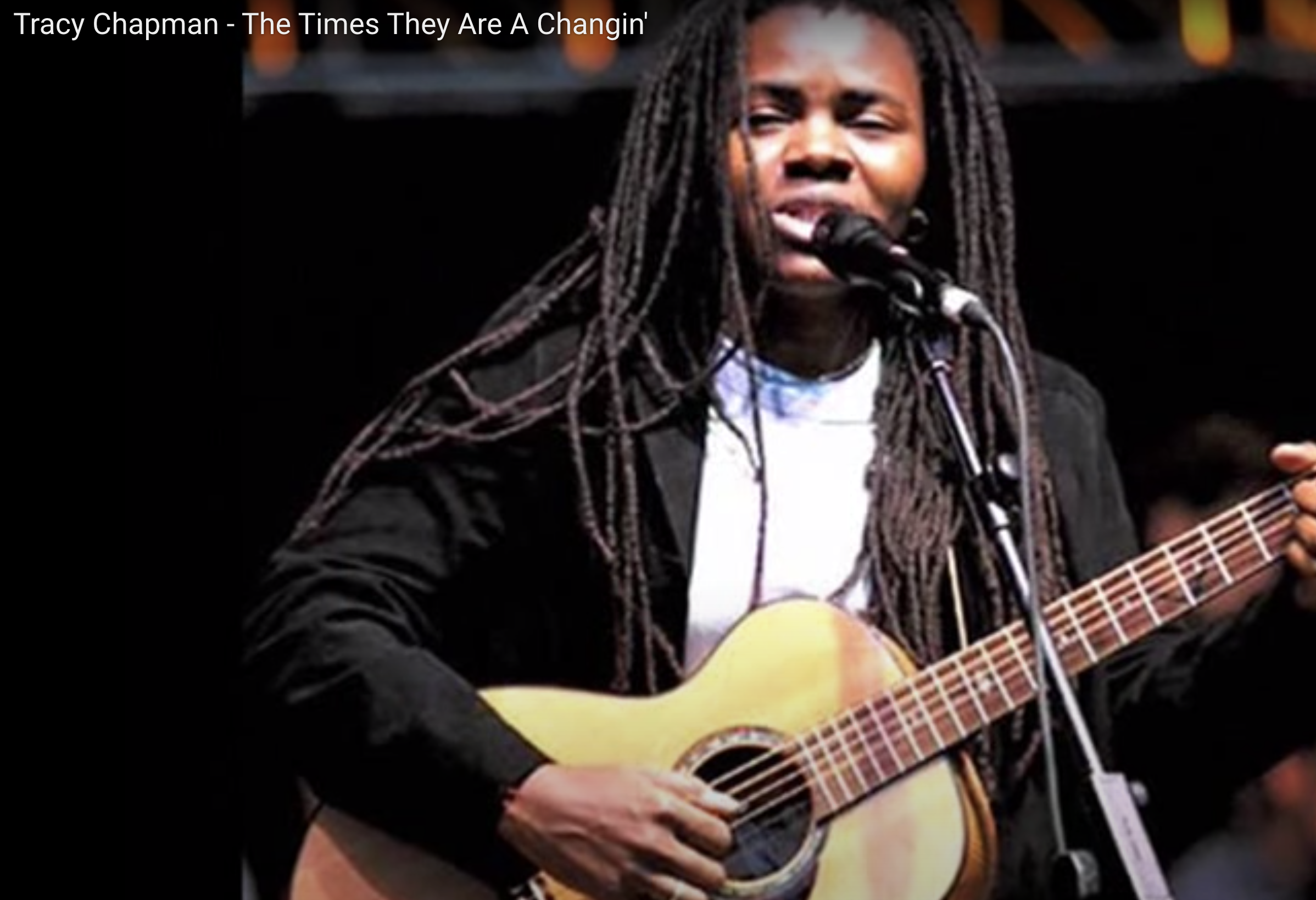 Tracy Chapman - The Times They Are A-Changin'