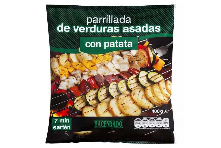 parrillada verduras