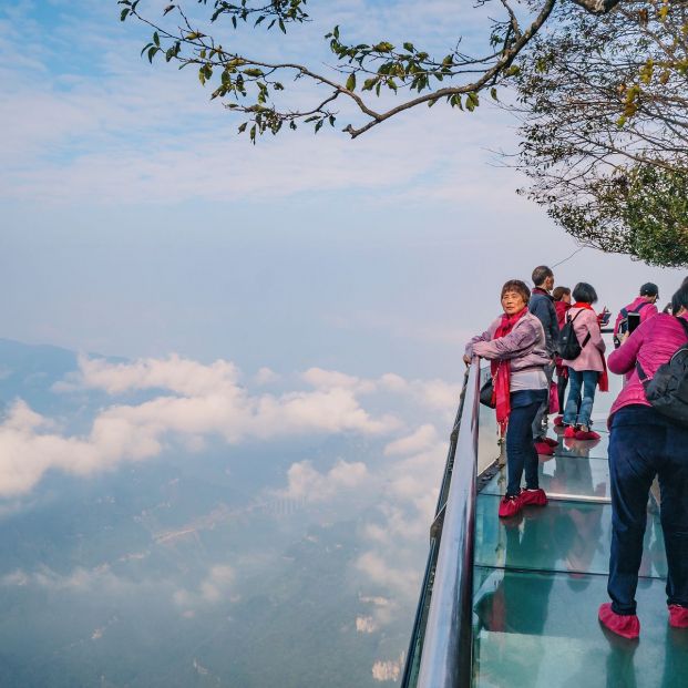 El puente colgante más largo del mundo está en Portugal Foto: bigstock, Zhangjiajie China