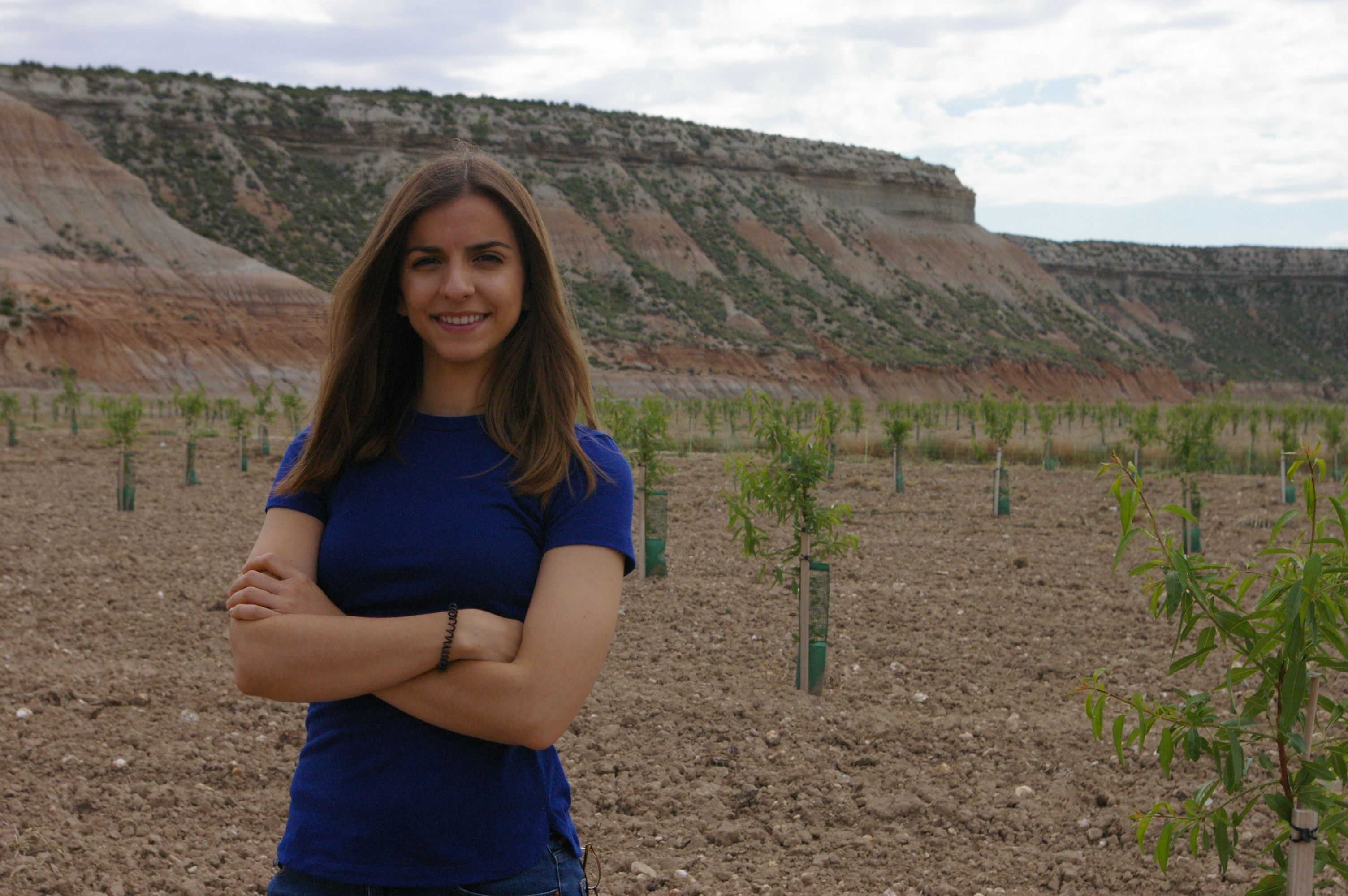 De farmacéutica a agricultora: Irene lo dejó todo para seguir los pasos de su abuelo