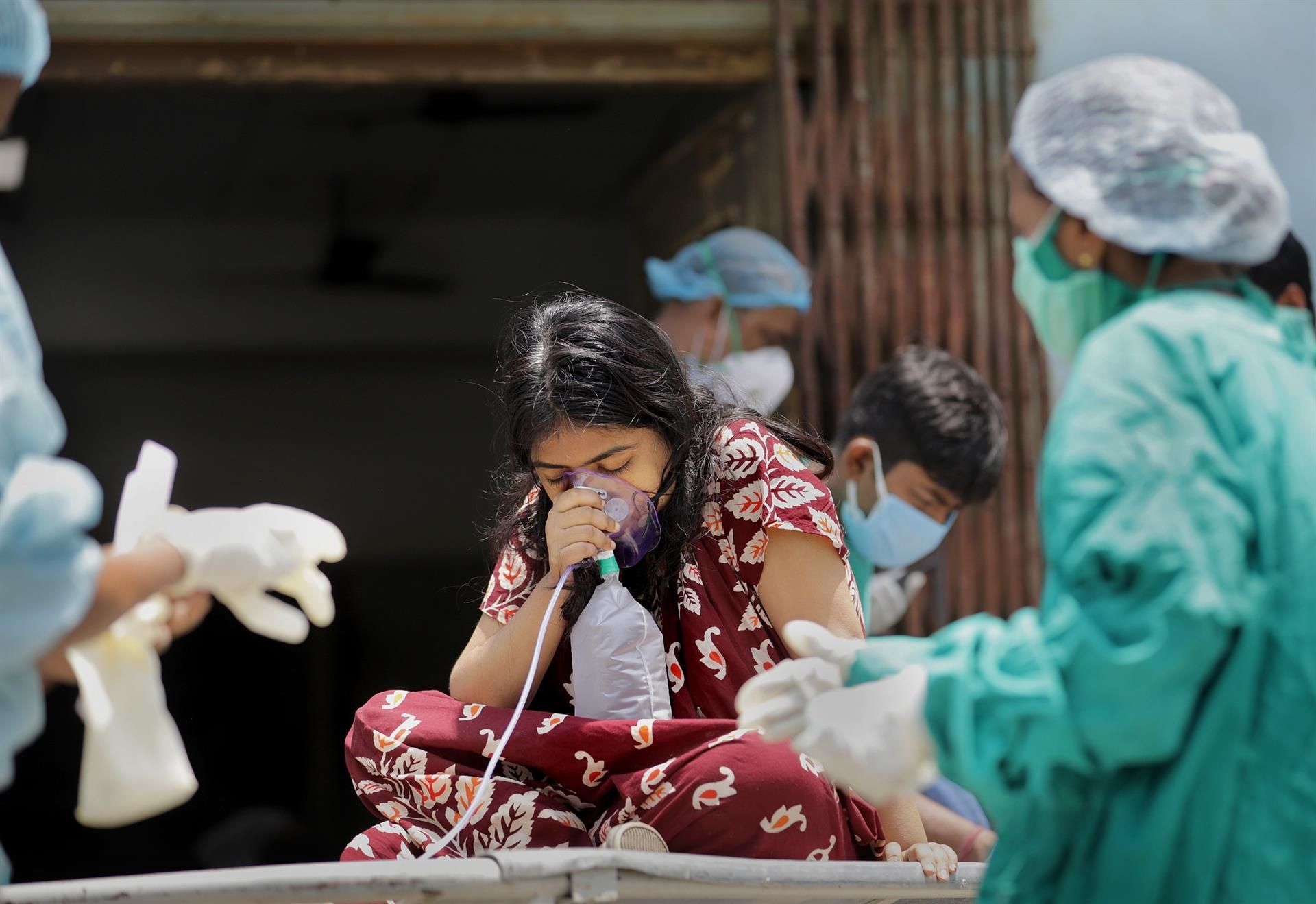 La India declara la epidemia de Hongo Negro tras detectar casi 9.000 casos en pacientes de covid-19. Foto: Europa Press 