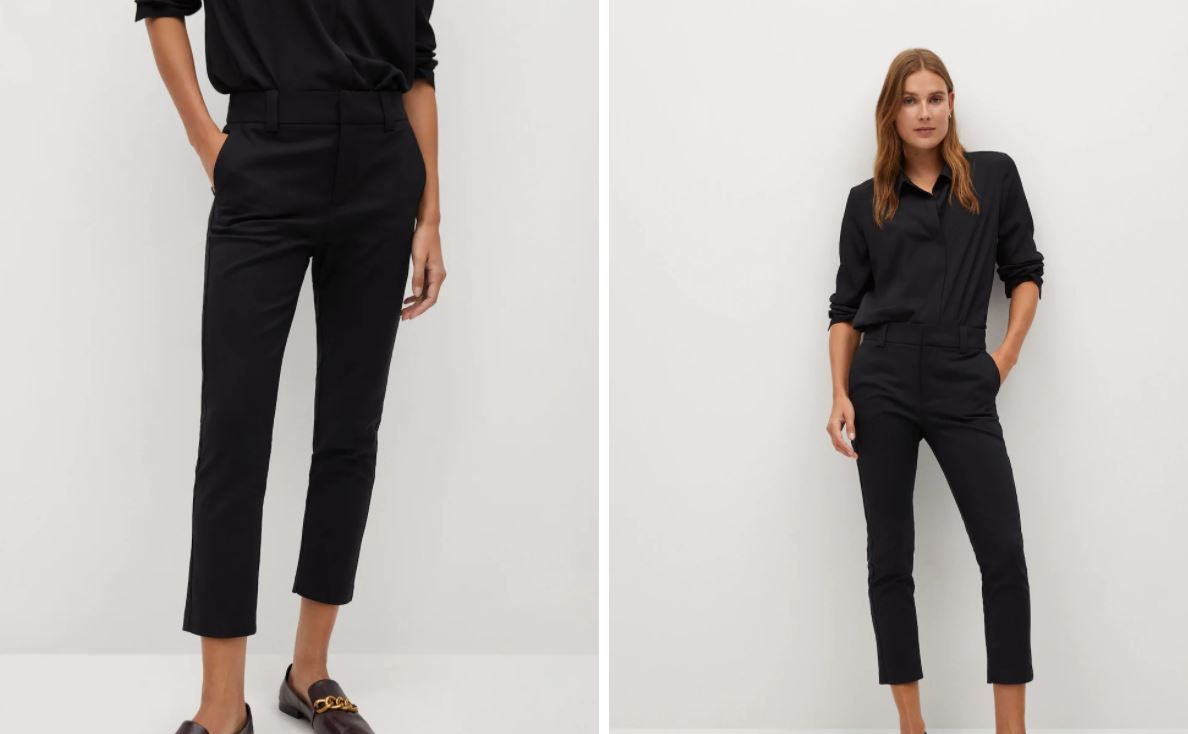 Pantalón traje Mango