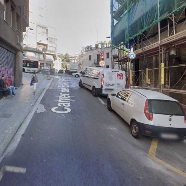 Calle de Sales y Ferrer (Barcelona) (Foto: Googlemaps)