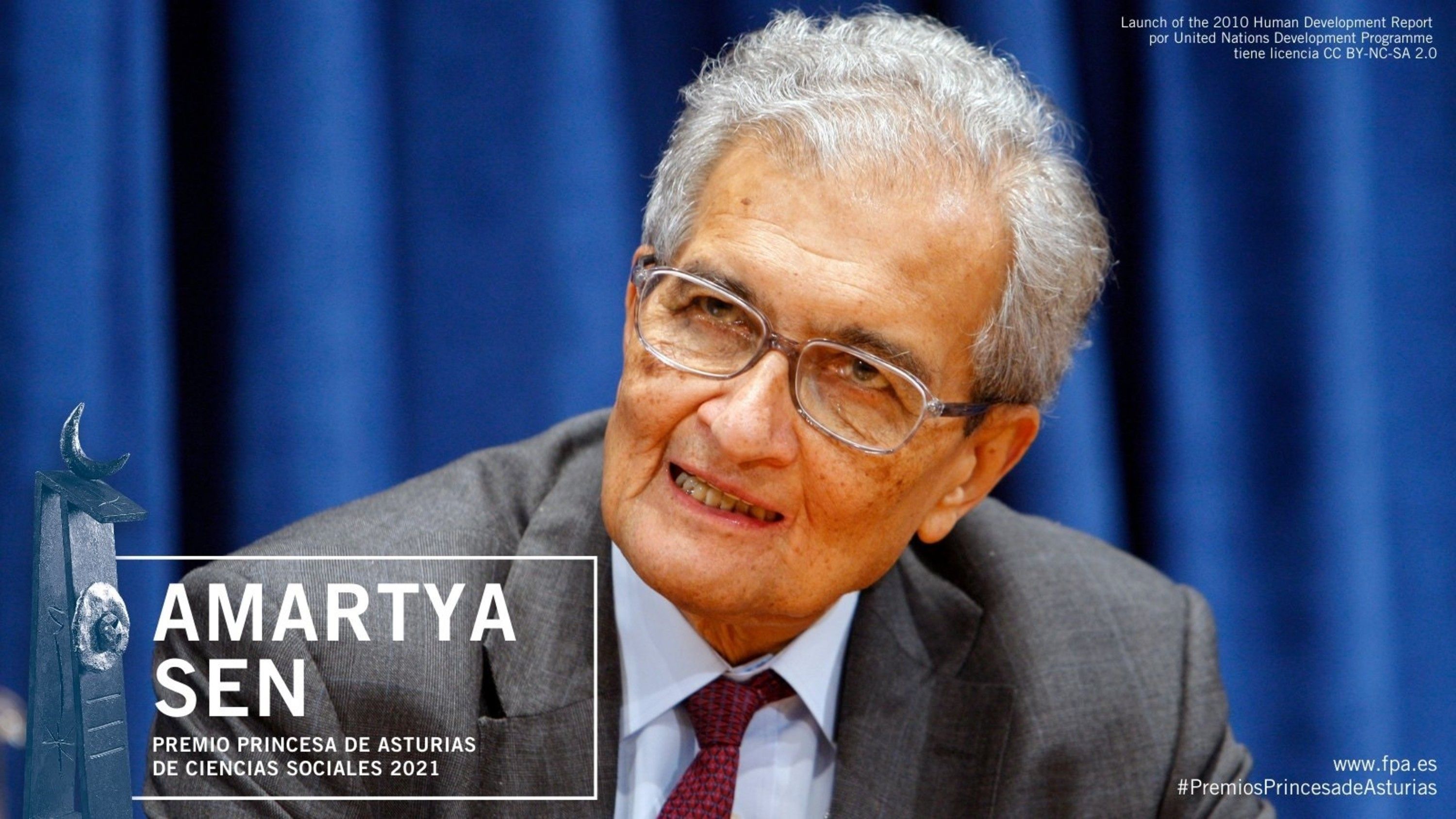 El economista Amartya Sen, Premio Princesa de Asturias de Ciencias Sociales 2021