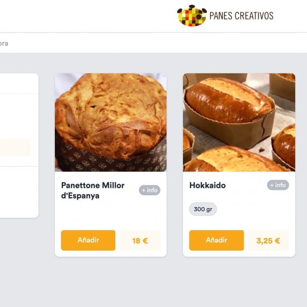 Tienda online de Panes creativos  (Imagen: Panes creativos)