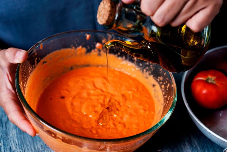 Receta de salmorejo cordobés tradicional