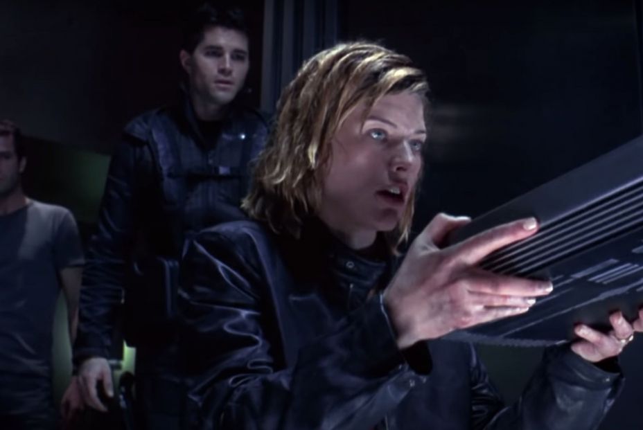 Mujeres cine acción: Milla Jovovich en resident evil