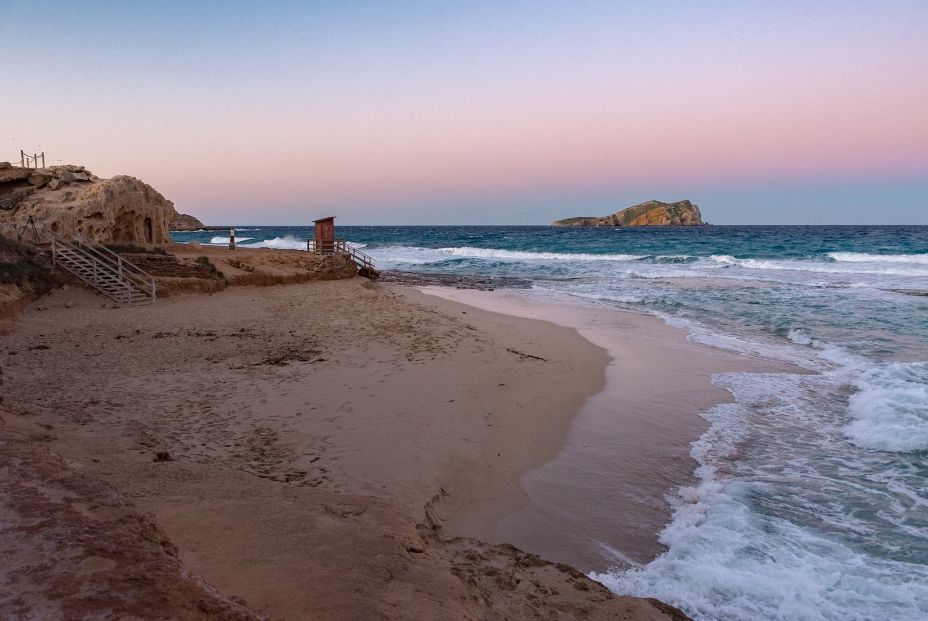 Playas vírgenes España Ibiza Cala Conta