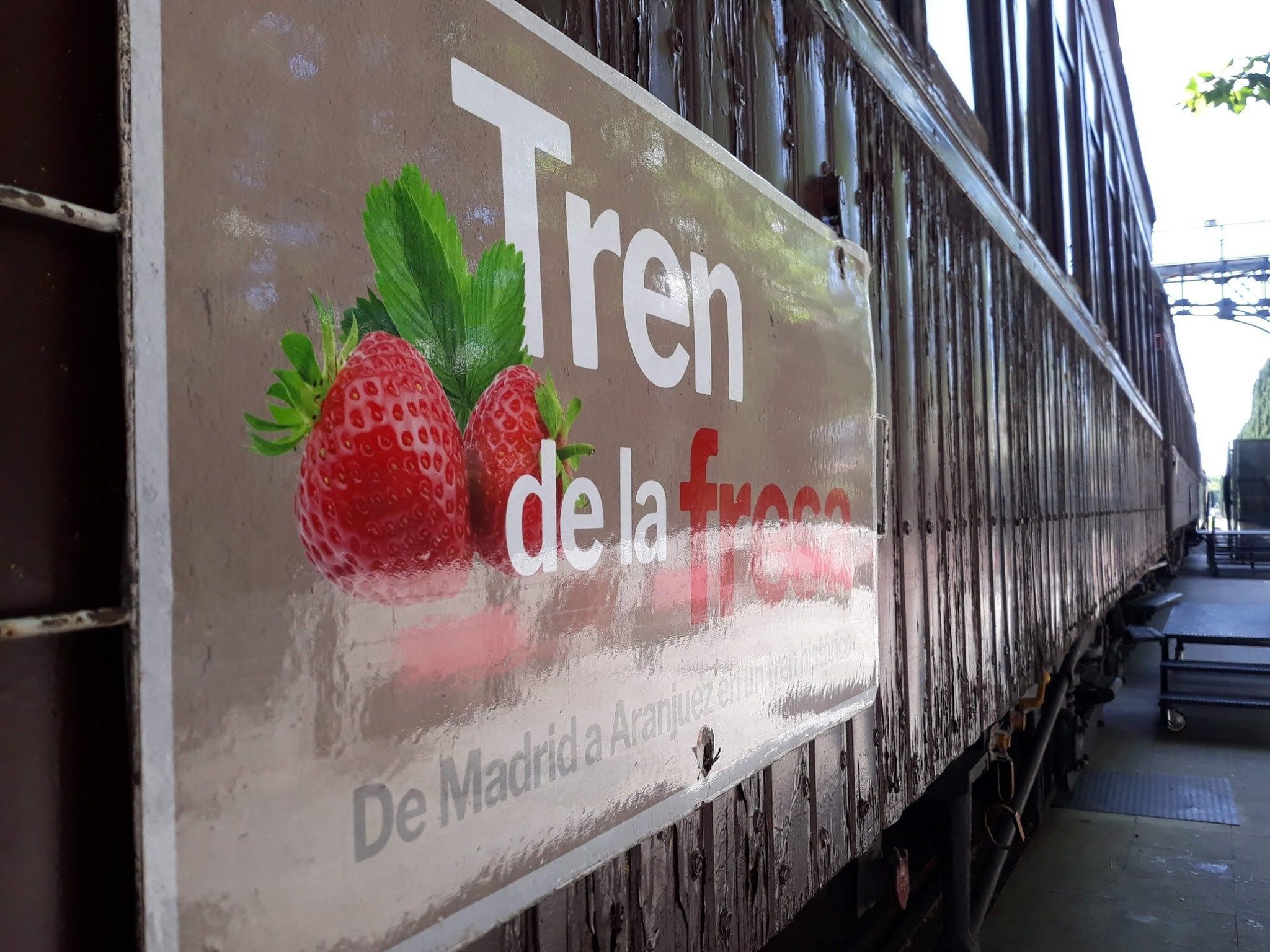 El Tren de la Fresa retoma sus viajes a partir del 19 de junio. Foto: Europa Press 
