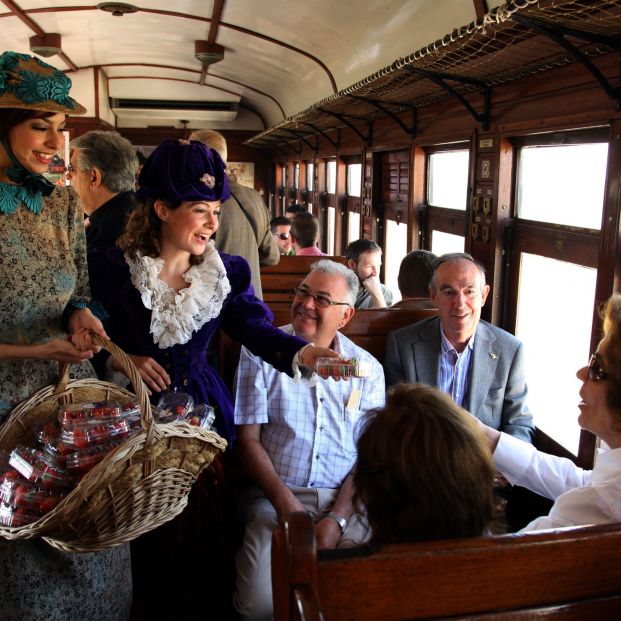 El Tren de la Fresa retoma sus viajes a partir del 19 de junio. Foto: Europa Press 