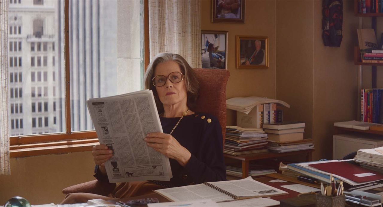 Sigourney Weaver, agente literaria de Salinger en 'Sueños de una escritora en Nueva York'