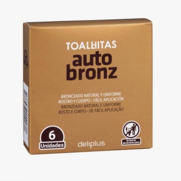 Toallitas autobronceadoras Deliplus