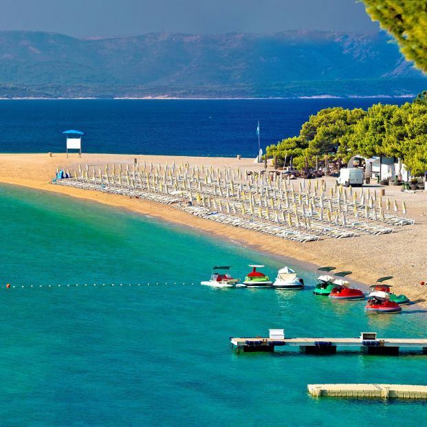 Playa de Zlatni Rat, Croacia (BigStock)