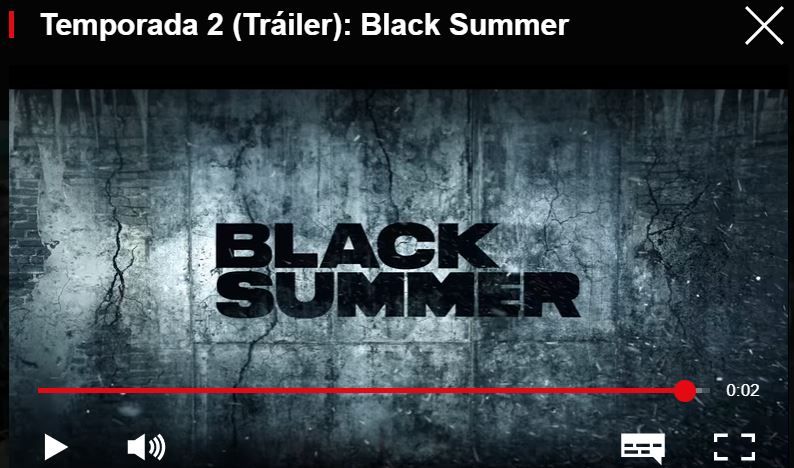 Trailer black summer