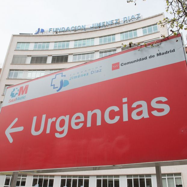 EuropaPress 2724336 cartel indicativo urgencias perteneciente hospital universitario fundacion