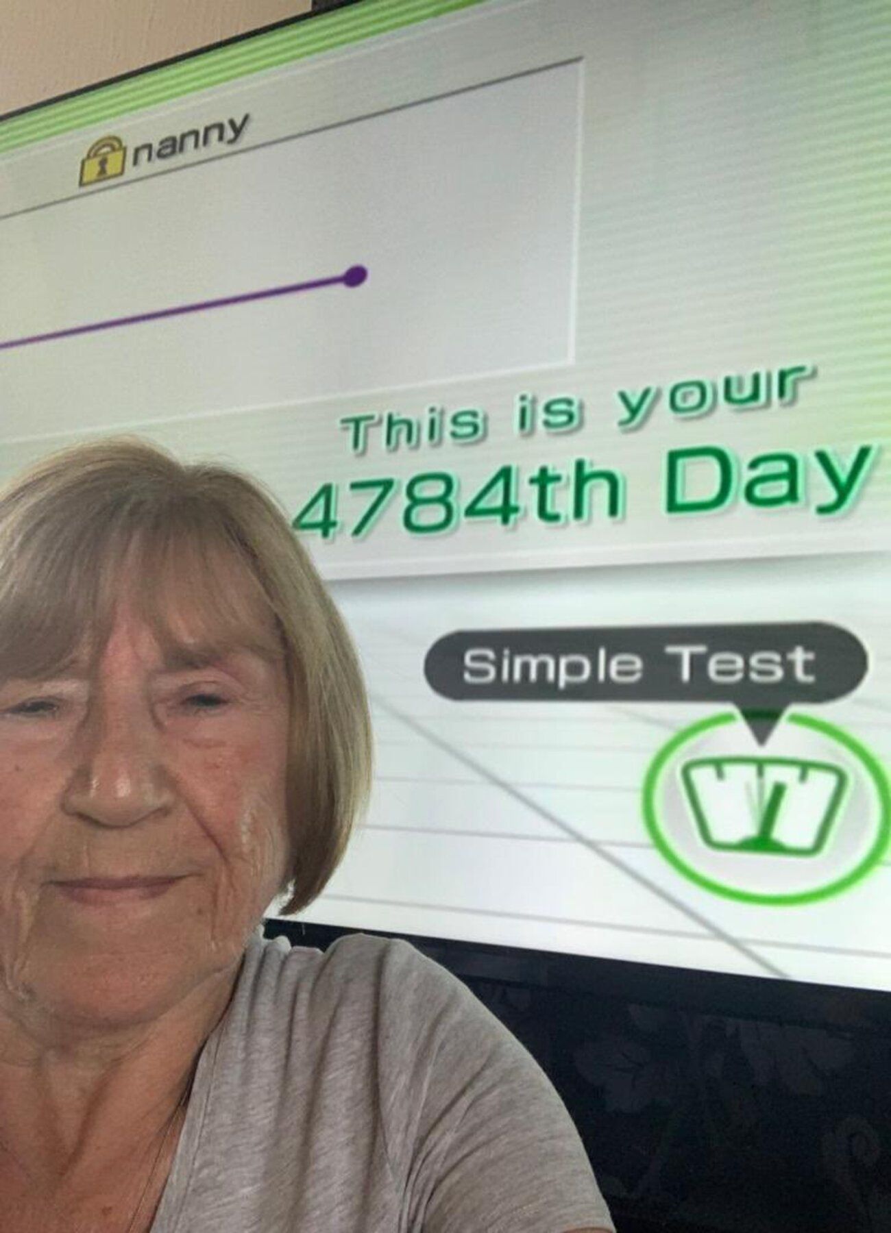 Una mujer de 85 años consigue llegar a los 4.784 días en el juego Wii Fit