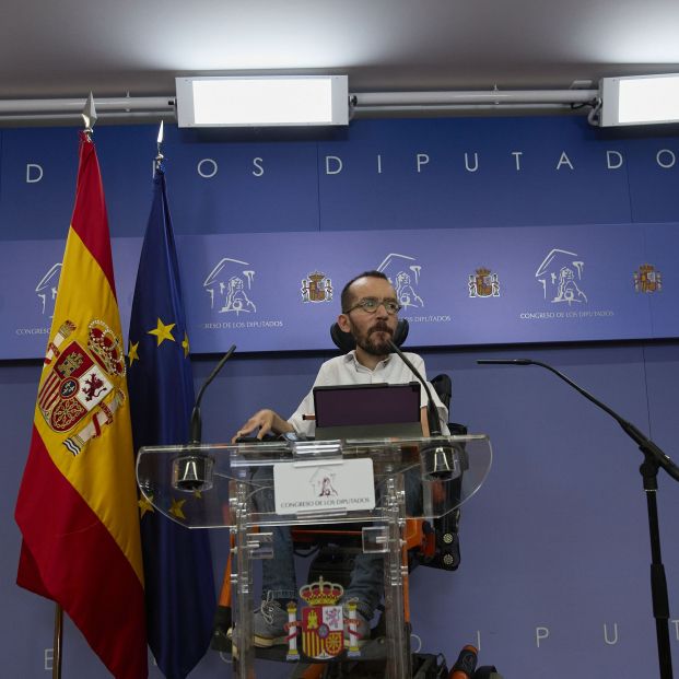 EuropaPress 3767427 portavoz unidas podemos congreso pablo echenique interviene rueda prensa