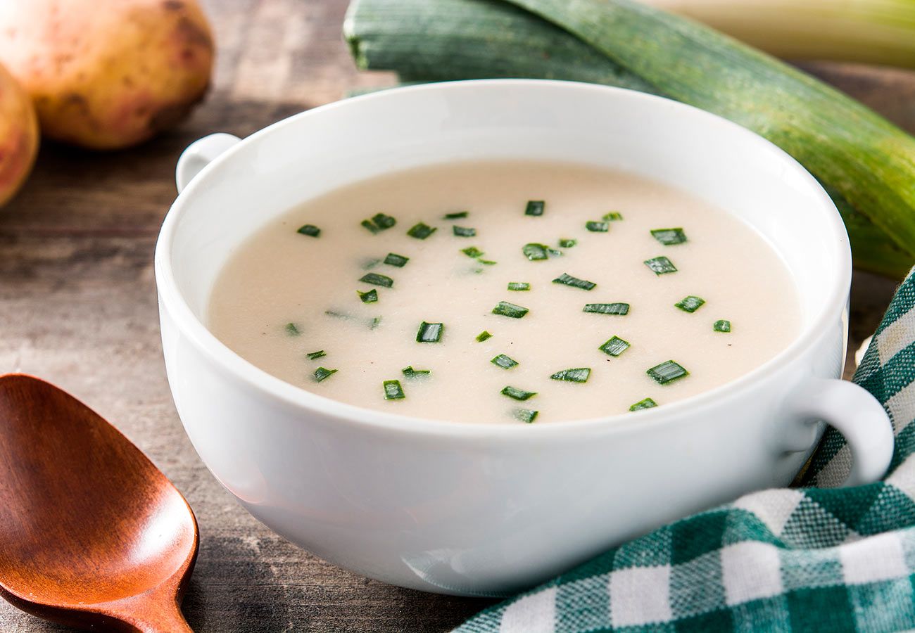 Cómo hacer vichyssoise, la crema fría de puerro ideal para el verano (Foto: Bigstock)