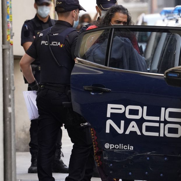 EDiego 'El Cigala' en libertad tras declarar ante el juez por un presunto delito de malos tratos. Foto: Europa Press 