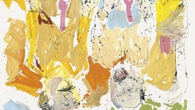 Georg Baselitz 'La Señora Lenin y el Ruiseñor' 