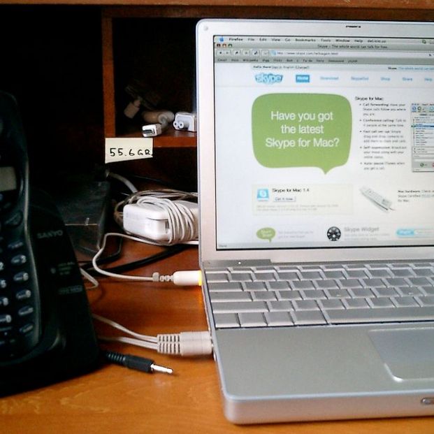 Skype en MacOs (iBjorn:Flickr)