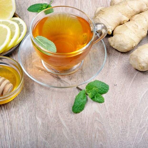 Infusión de jengibre (bigstock)