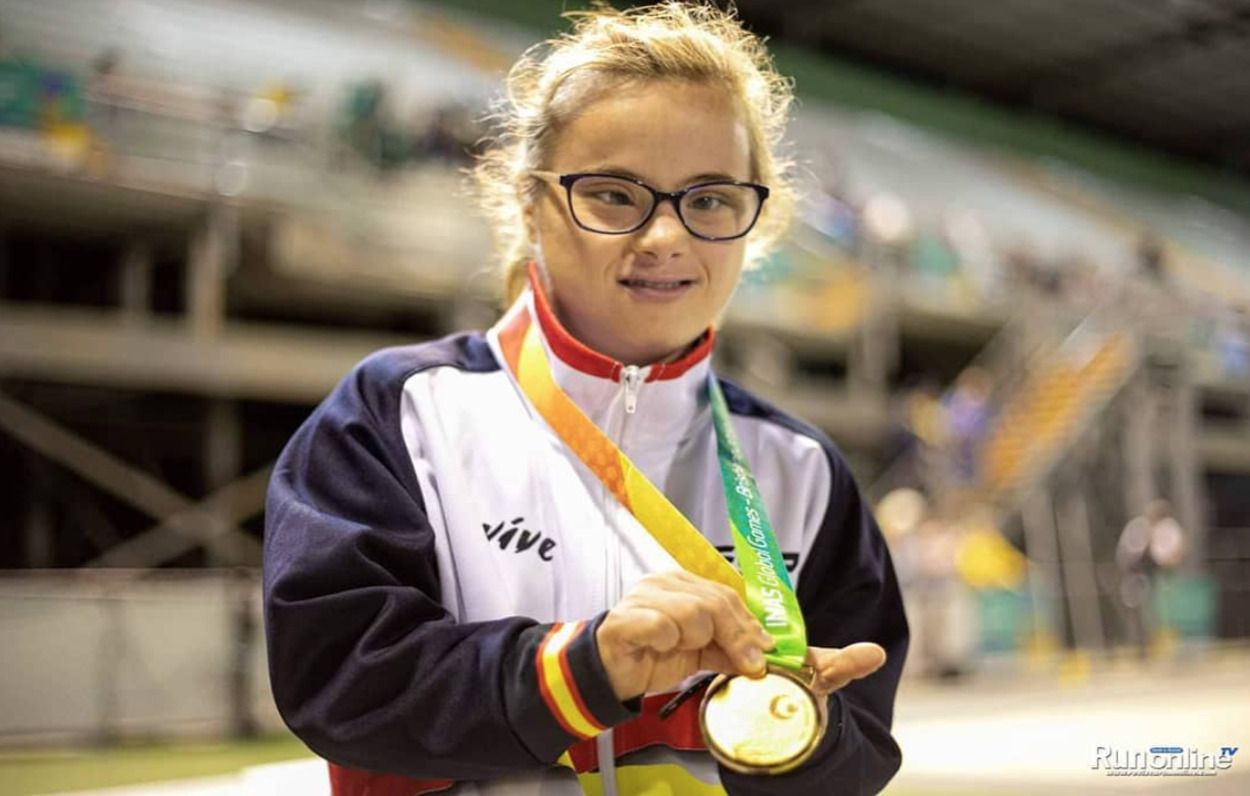 Blanca Betanzos, medalla de oro en los 100 metros del Mundial de Polonia