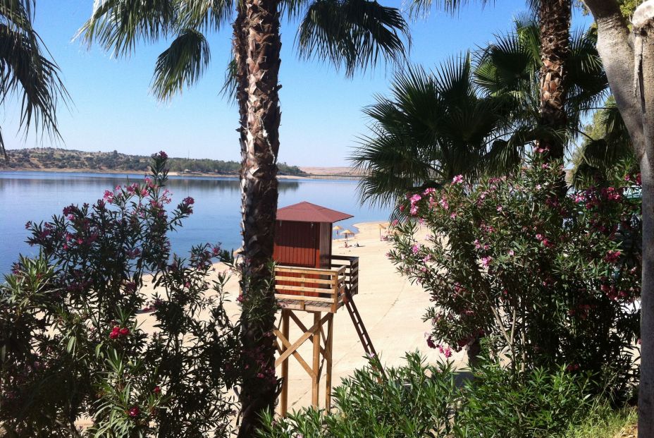 Playa de Orellana. Foto: Junta de Extremadura