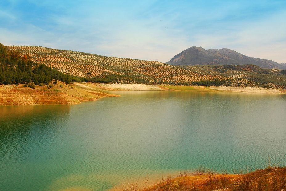 pantano de Iznajar 