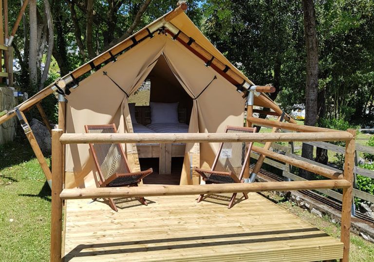 Glamping: el lujo en la naturaleza Foto: Camping Ribadesella