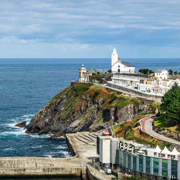 Luarca costa verde de Asturias