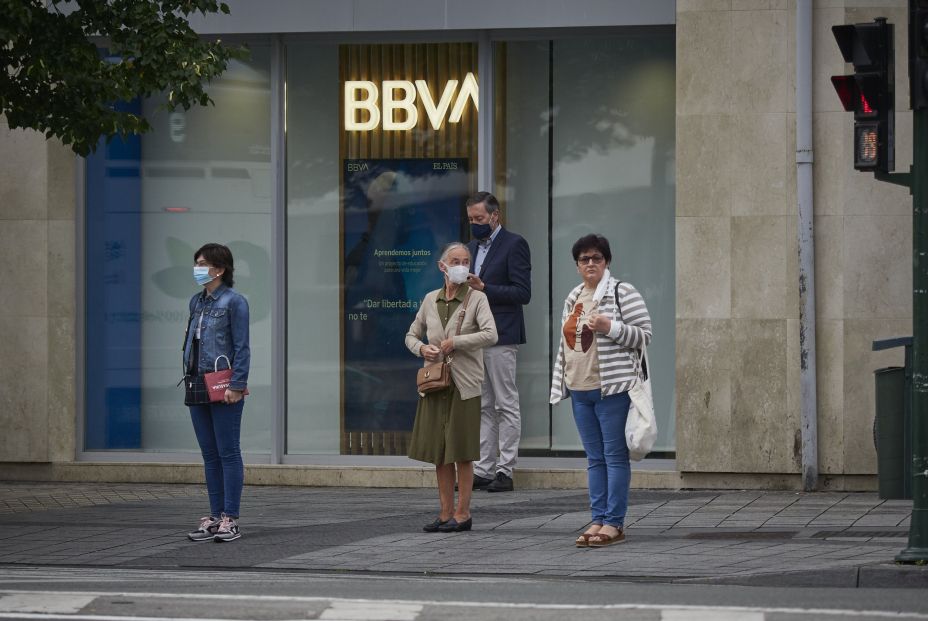 EuropaPress 3239862 personas mascarilla centrica calle pamplona navarra espana 17 julio 2020