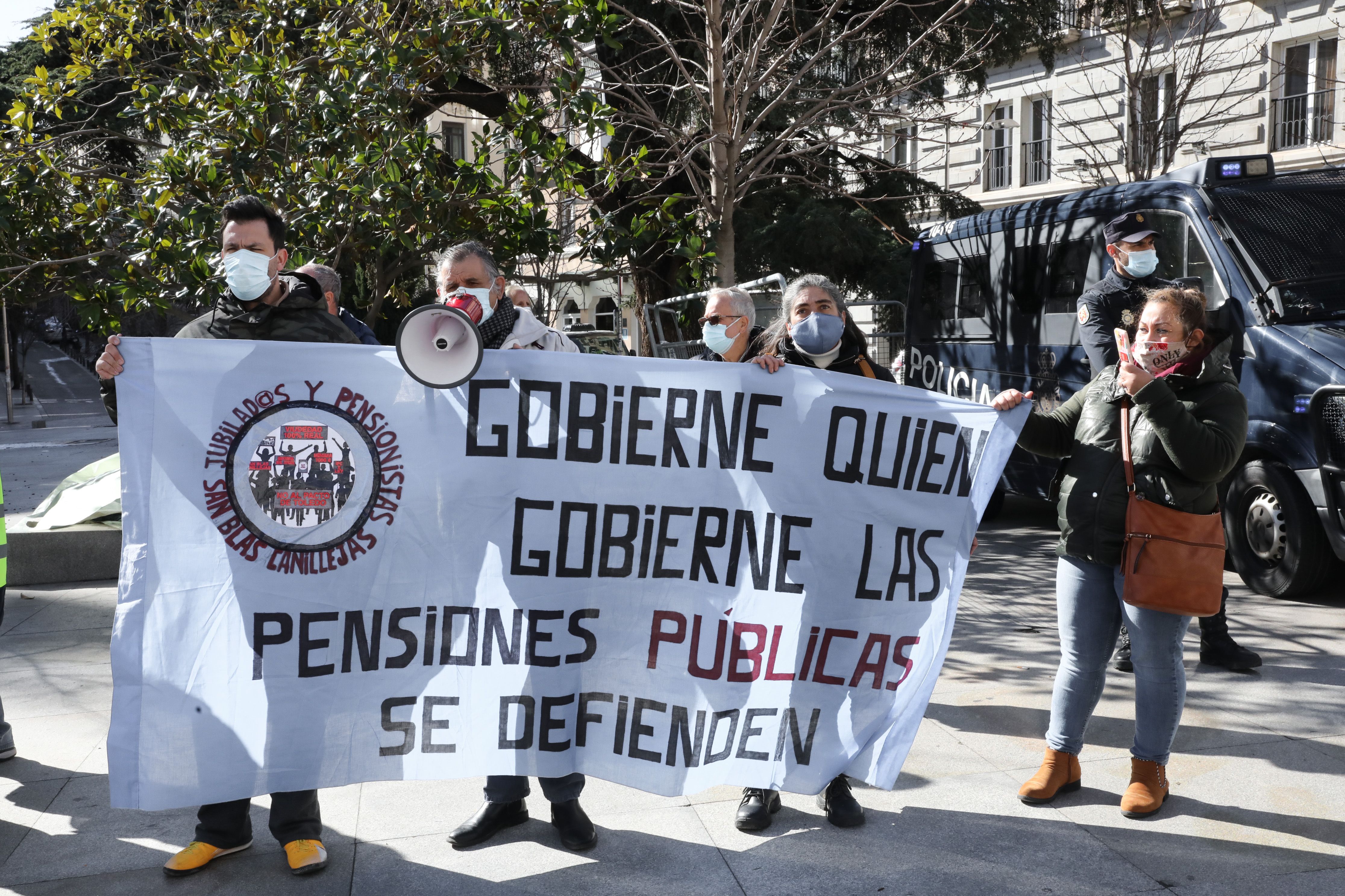 ¡No al recorte de mi pensión, aunque lo sea a partir de los 65 años!